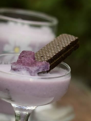 紫薯冰激淋 夏天最销魂的吃法